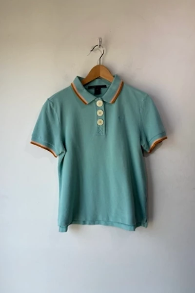 Marc Jacobs Aqua Short Sleeve Polo Selected by The Curatorial Dept.