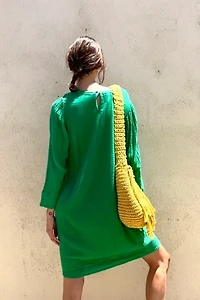 Raquel Allegra Hyperion Dress In Jade Selected by The Curatorial Dept.