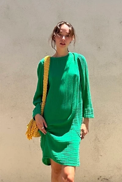 Raquel Allegra Hyperion Dress In Jade Selected by The Curatorial Dept.