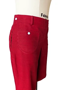 Built By Wendy Red Corduroy Shorts Selected by The Curatorial Dept.
