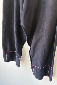 Hmong Indigo Blue Linen Pants Selected by The Curatorial Dept.