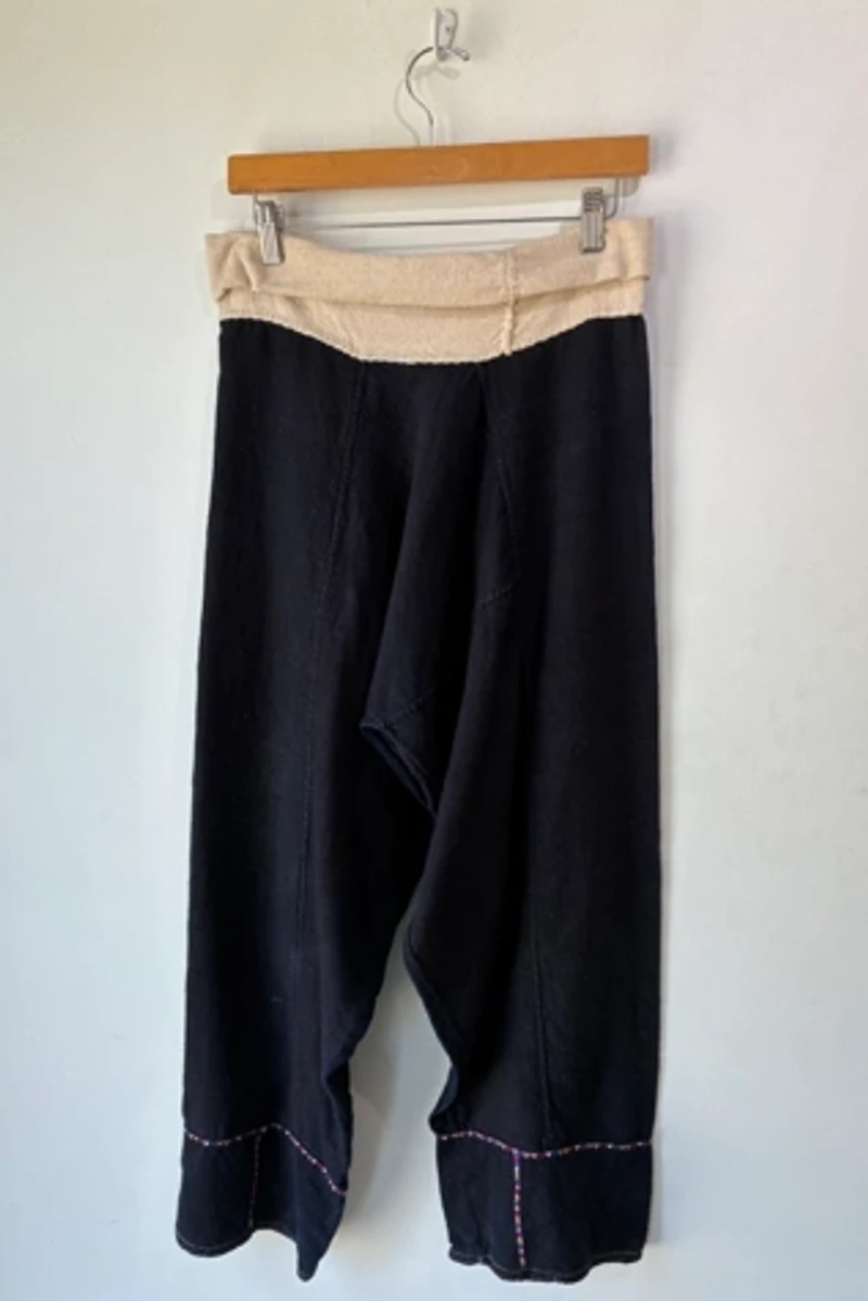 Hmong Indigo Blue Linen Pants Selected by The Curatorial Dept.