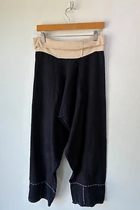 Hmong Indigo Blue Linen Pants Selected by The Curatorial Dept.