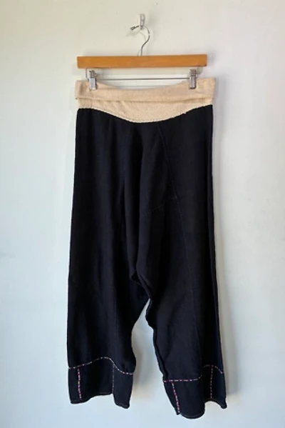 Hmong Indigo Blue Linen Pants Selected by The Curatorial Dept.