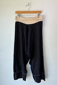 Hmong Indigo Blue Linen Pants Selected by The Curatorial Dept.