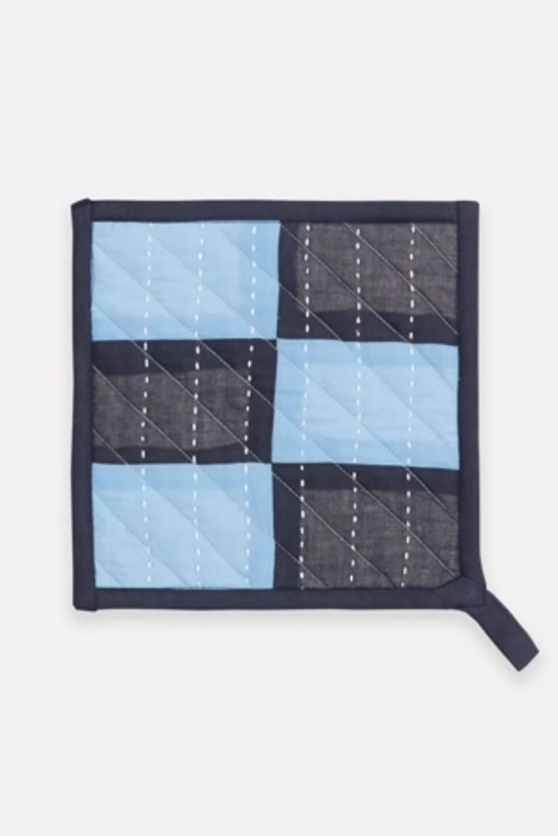 Anchal Trellis Colorblock Pot Holder