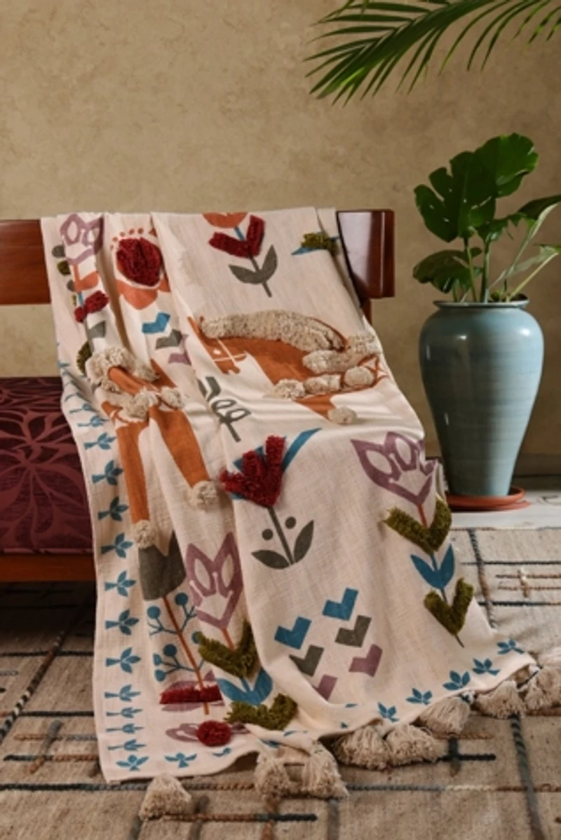 GAURI KOHLI Kyoto Throw Blanket