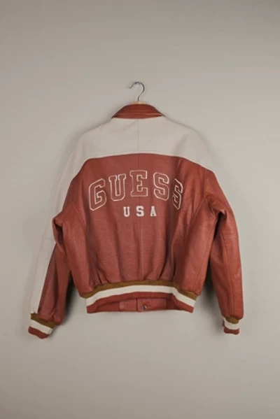 90s Vintage Guess Leather Jacket (Very Rare!) Selected By The Igala NYC