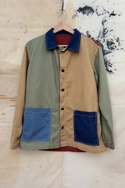 GOOD DAYS Vintage Upcycle Colorblock Chore Jacket