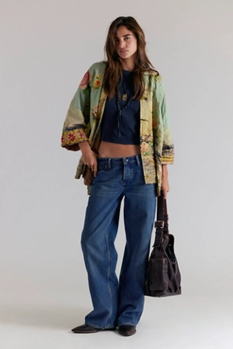 Magnolia Pearl Ocean Rose Quilted Jacket