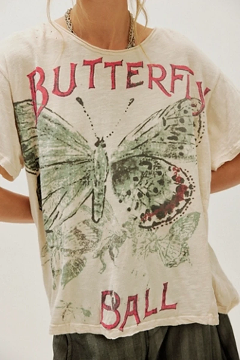 Magnolia Pearl Butterfly Ball Tee