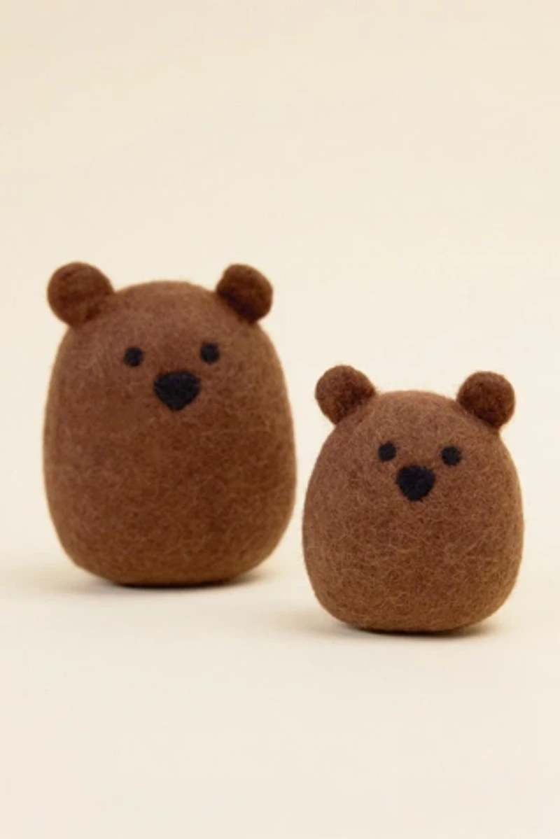 MODERNBEAST Wool Brown Bear