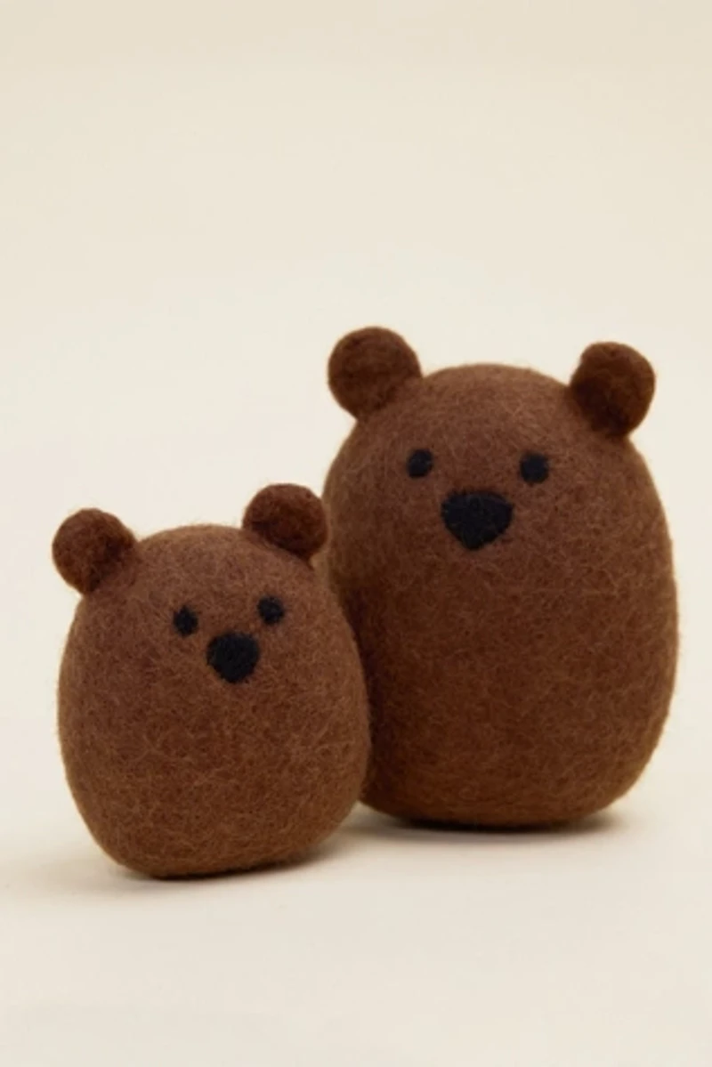 MODERNBEAST Wool Brown Bear