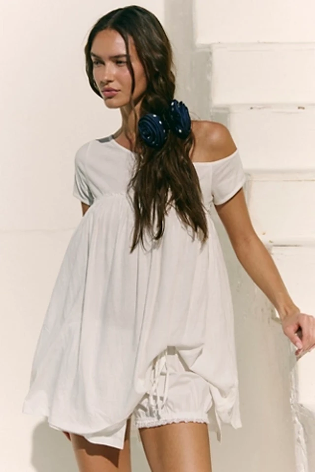 cream sequin mini dress Avianne Tweed Sequin Mini Dress
