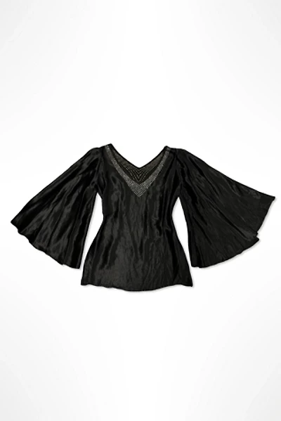 1930s Art Deco Rhinestone Antique Blouse Selected By Ritual Vintage