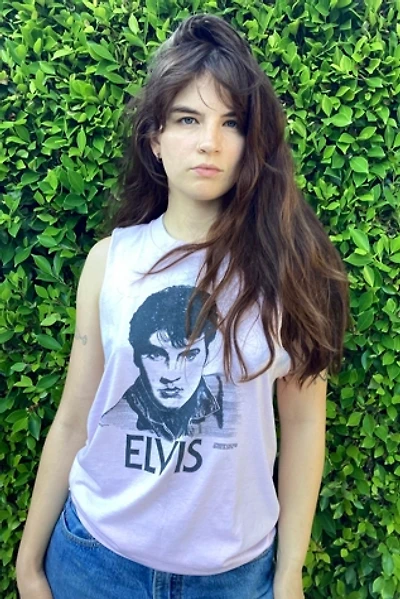 1987 Baby Pink Elvis Presley Sleeveless Tee Selected by Cherry
