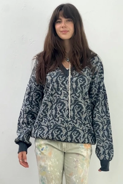 Vintage Wool Pattern Sweater Selected by Anna Corinna