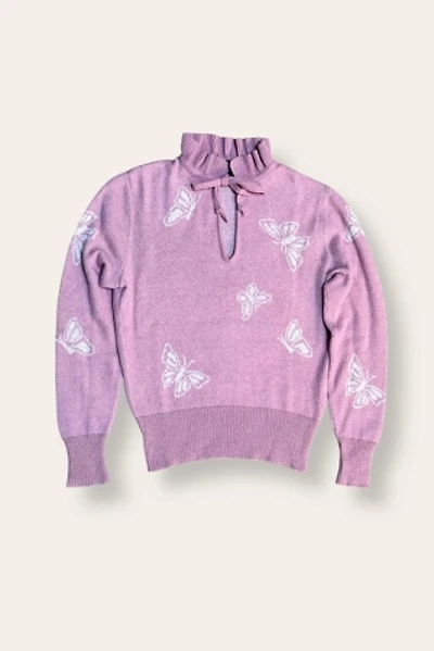 Vintage 1970's Butterfly Sweater Selected By Afterlife Boutique