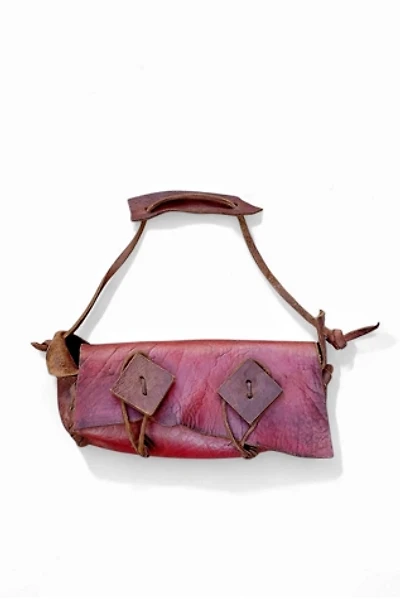 Handcrafted Leather Baguette Bag Selected by Garbage Soup