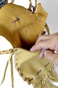 Handcrafted Chamois Leather Pouch Bag Selected by Garbage Soup