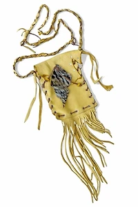 Handcrafted Chamois Leather Pouch Bag Selected by Garbage Soup