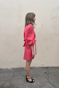 Johanna Ortiz Camelia Rhythm Belted Mini Dress Selected by The Curatorial Dept.