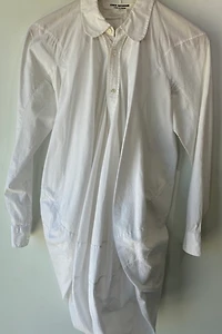 Junya Watanabe White Bubble Hem Shirt Selected by The Curatorial Dept.