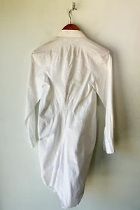 Junya Watanabe White Bubble Hem Shirt Selected by The Curatorial Dept.