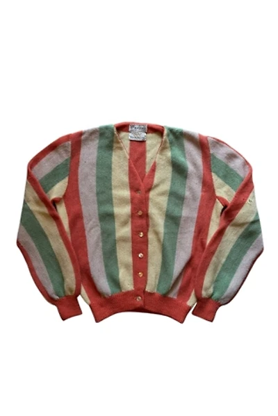 Vintage 1960s Multi Colored Cardigan Selected By Vintage Warrior