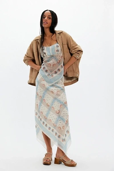 Anna Sui Heritage Scarf Midi Skirt Set