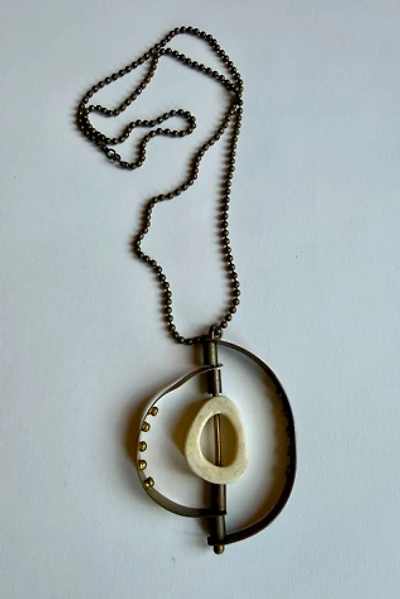 70s Abstract Necklace Selected by Wax Plant