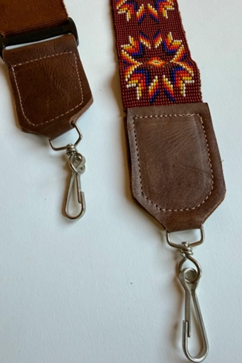 Beaded Camera Strap Selected by Wax Plant