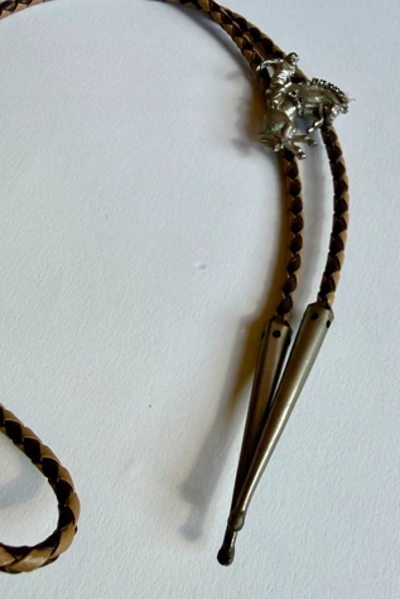 Rhinestone Rodeo Bolo Tie Selected by Wax Plant