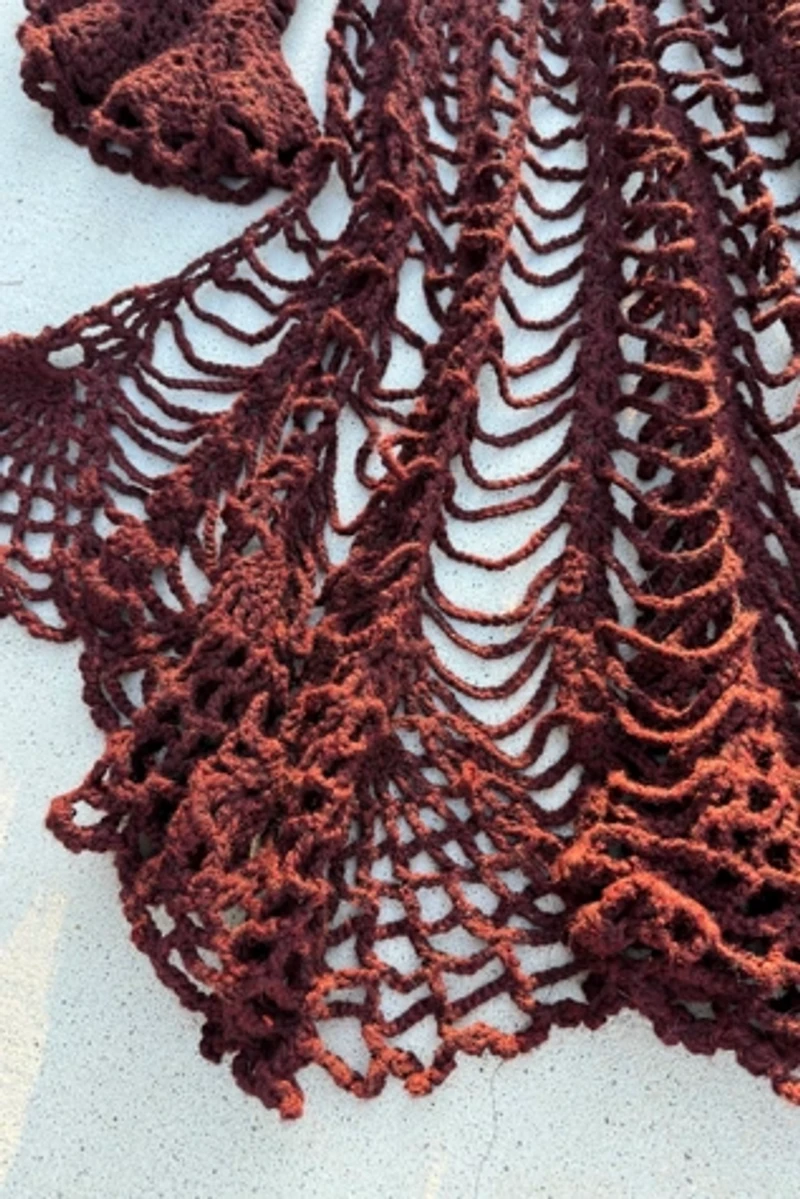 Spiderweb Crochet Duster Selected by Wax Plant