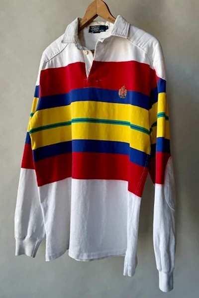 80's Striped Polo Shirt Selected by Wax Plant