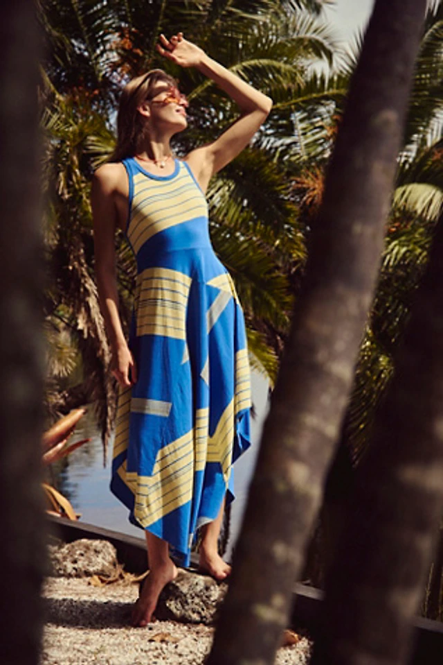Urban Outfitters UO Hyacinth Lace Spliced Midi Dress | Pacific City