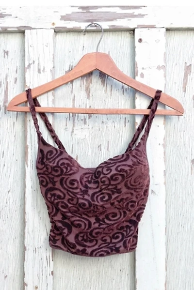 1990's Velvet Burnout Camisole Top Selected by Garbage Soup