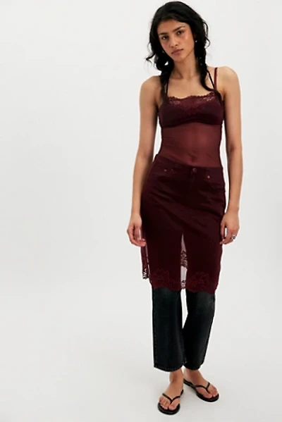 Boudoir Dreams Midi Slip Dress