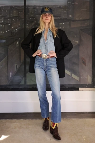 Vintage 1980s Giorgio Armani Pinstripe Wool Blazer by Lauren Owen of Texas