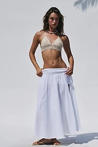 Monae Convertible Cotton Midi Skirt