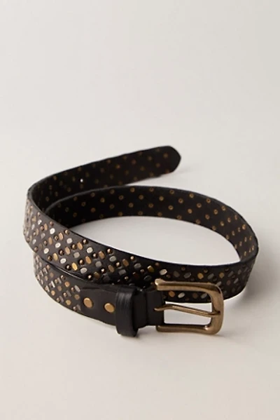 Free People Solar Myth Stud Belt Brown Leather Women S Country Western Boho Chic Solar Myth Stud Belt | Free People main image 3