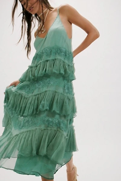 Nigel Preston Tiered Midi Dress