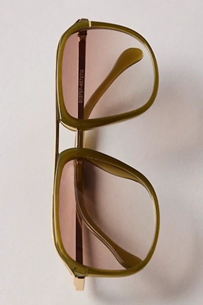Francesca’s collection gold frame aviator sunglasses Francesca main image 3