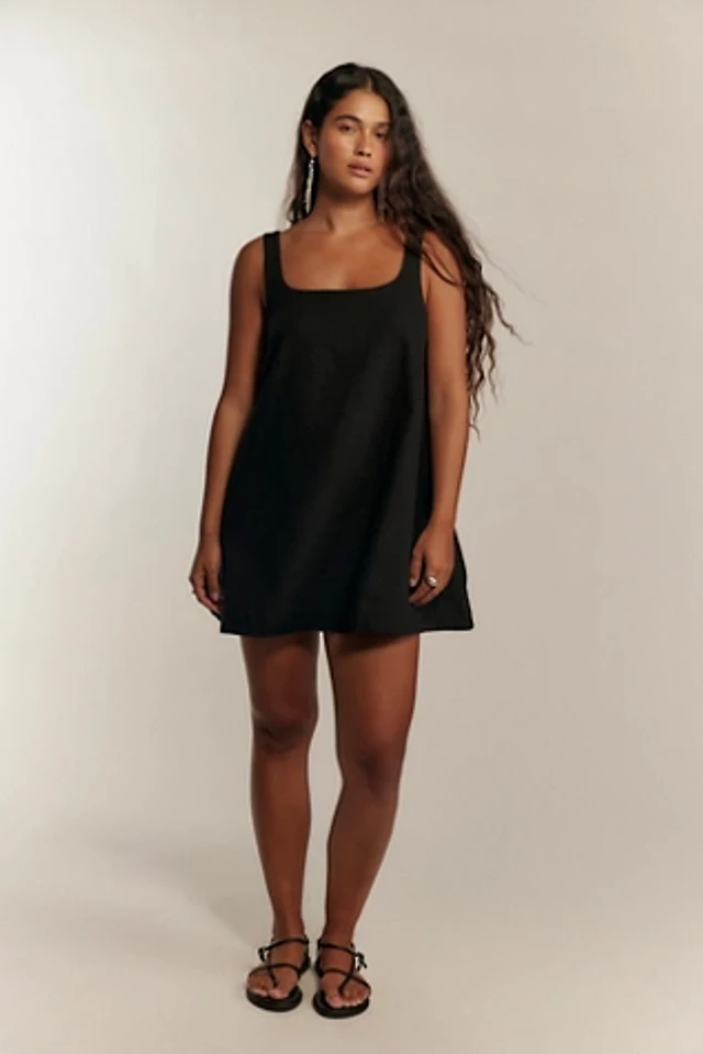 lovaan mathilda linen mini dress Mathilda Dress - Linen