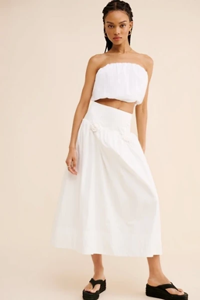 open lace back dress Melrose main image 1