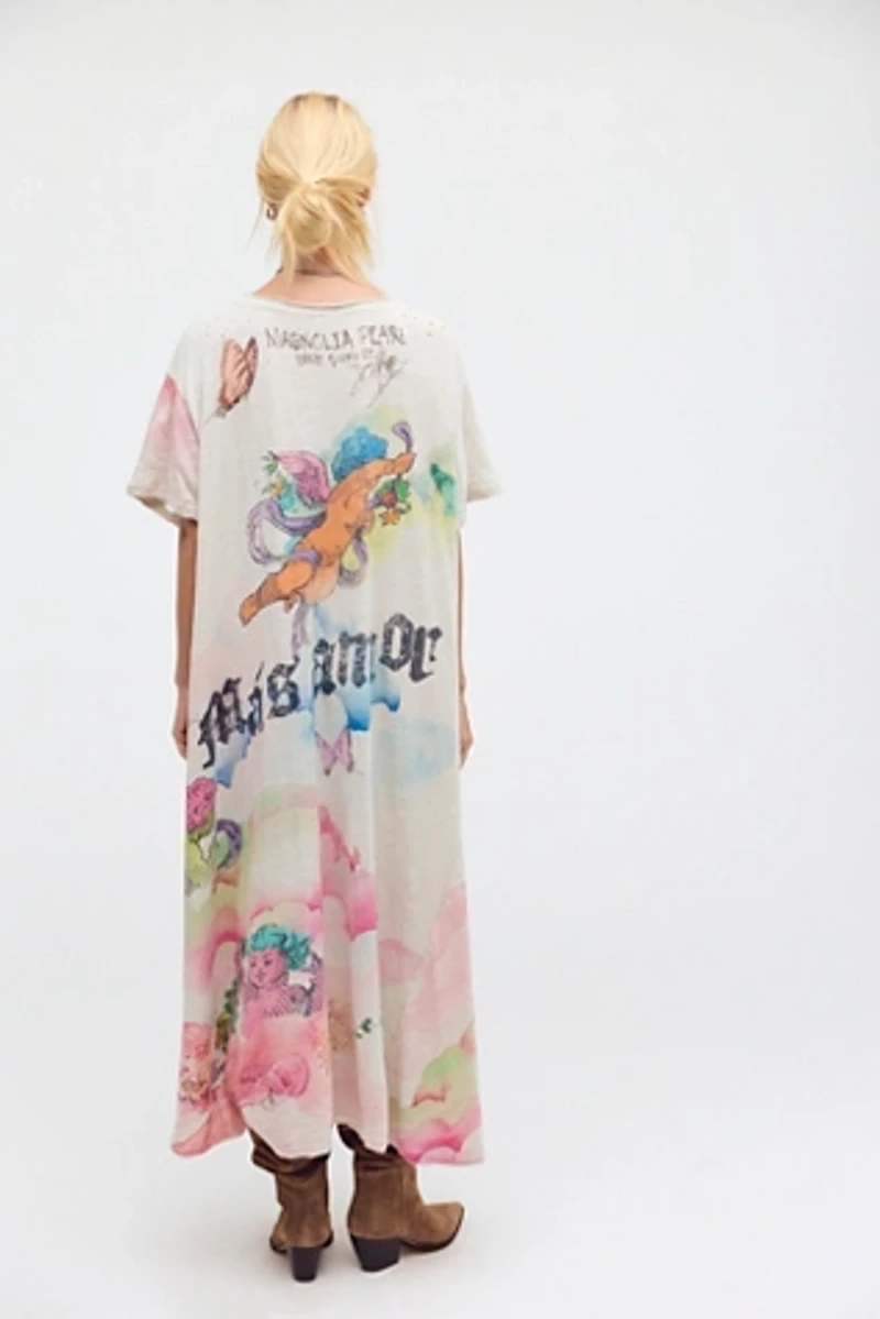 slip dress with sleeves Leo Lin Elyse Short Sleeve Belted Mini Dress