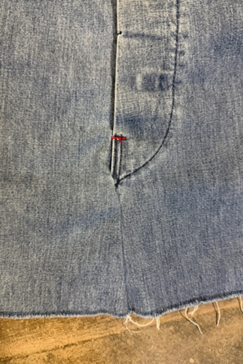 Ritual Vintage 1970s Reworked Denim Jumper Dress Selected By Ritual Vintage  | Pacific City