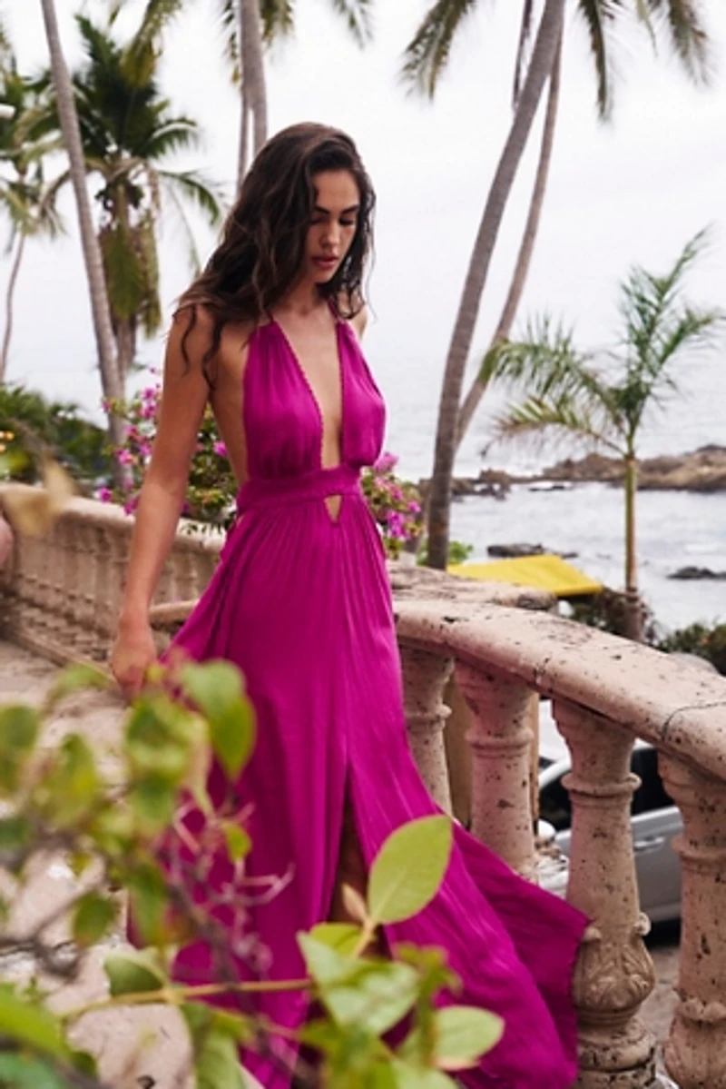 Look Into the Sun Maxi Dress