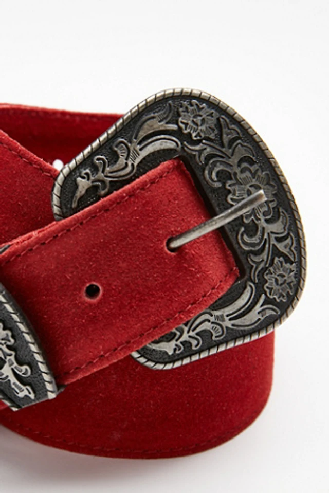 Free People Black Rock Western Belt | The Summit display picture 1