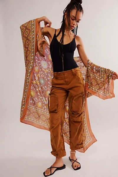 Magic Dance Border Print Duster